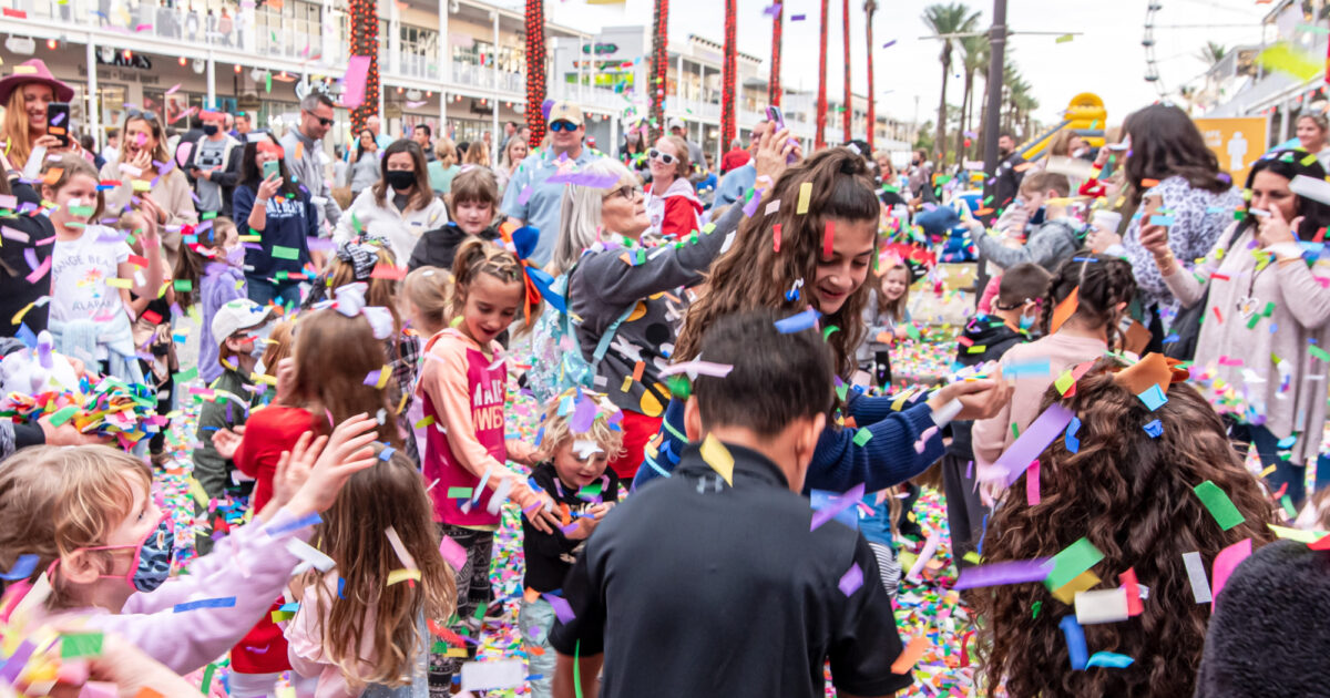 The Wharf Kids Confetti Drop